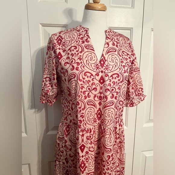 NWT Paisley Maxi dress Size S/M - Picture 2 of 4